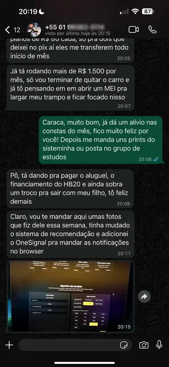 Depoimento de aluno 2