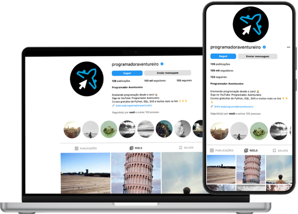 Clone do Instagram em Python com Flet